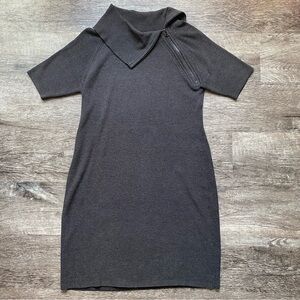 Gray Calvin Klein Sweater Dress L